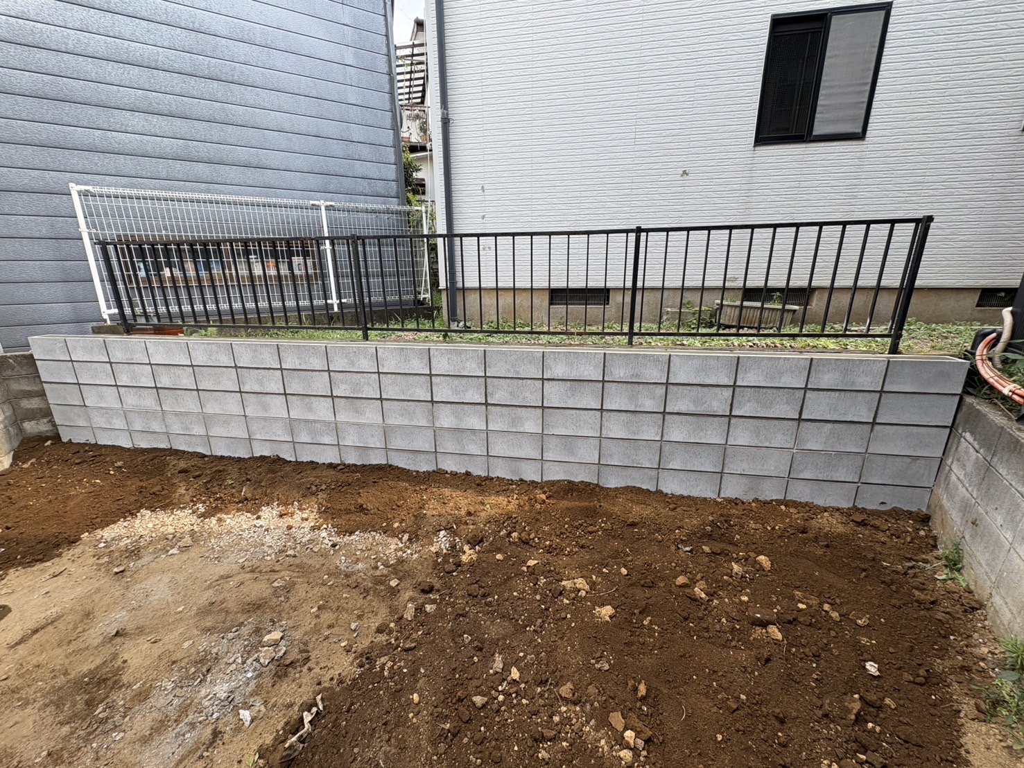 東京都北区　ブロック工事