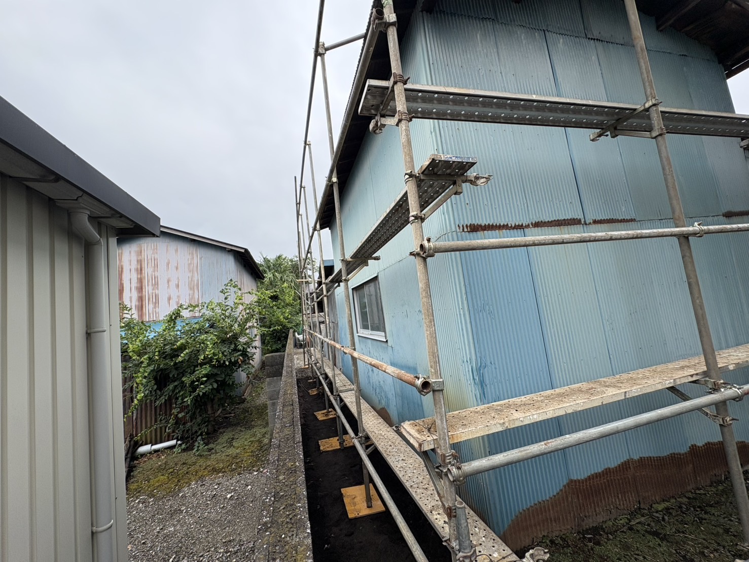 府中市　足場工事